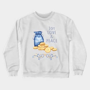 Hanukkah Watercolor C Crewneck Sweatshirt